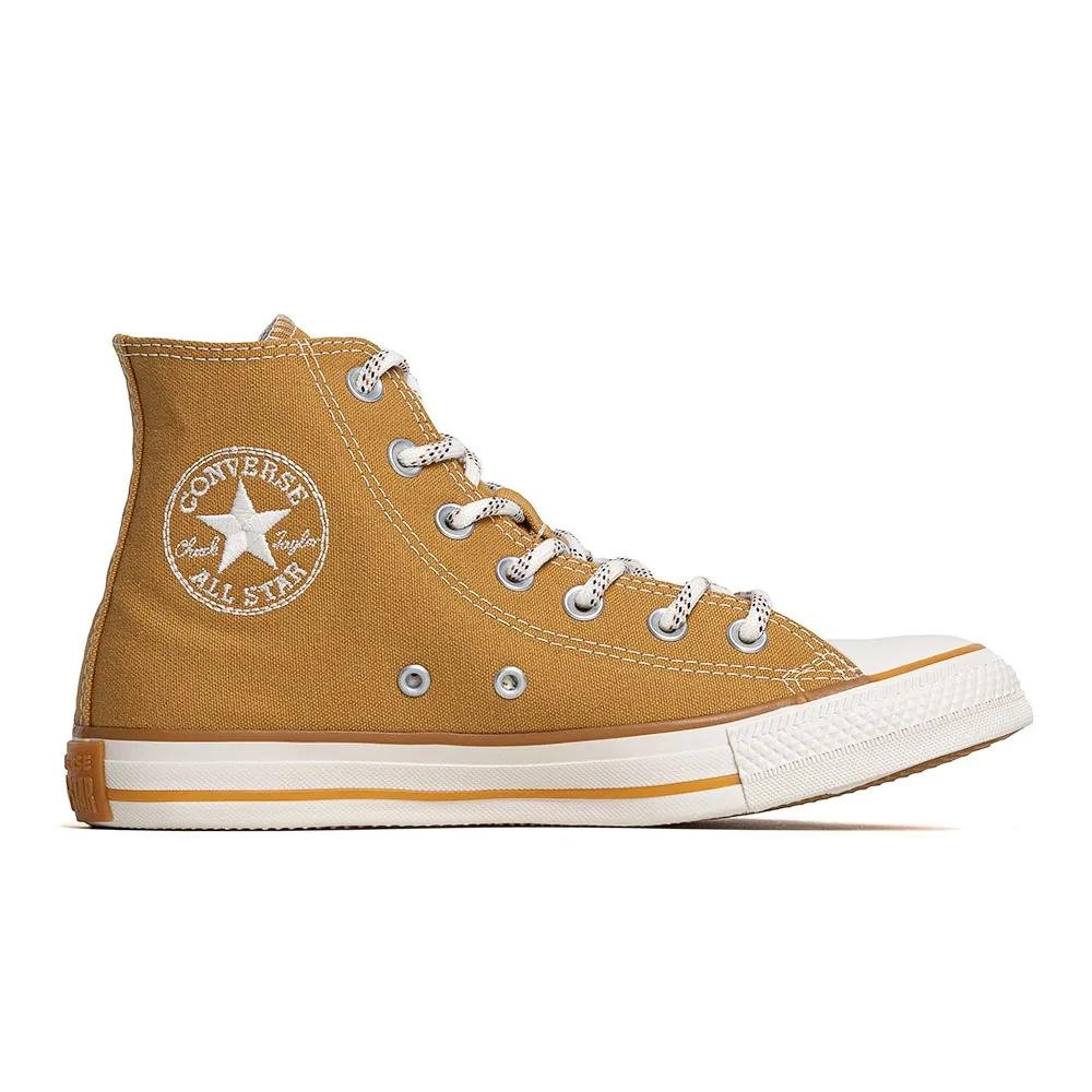 TÊNIS CONVERSE CHUCK TAYLOR CANO ALTO UNISSEX CT2466 Mostarda 2