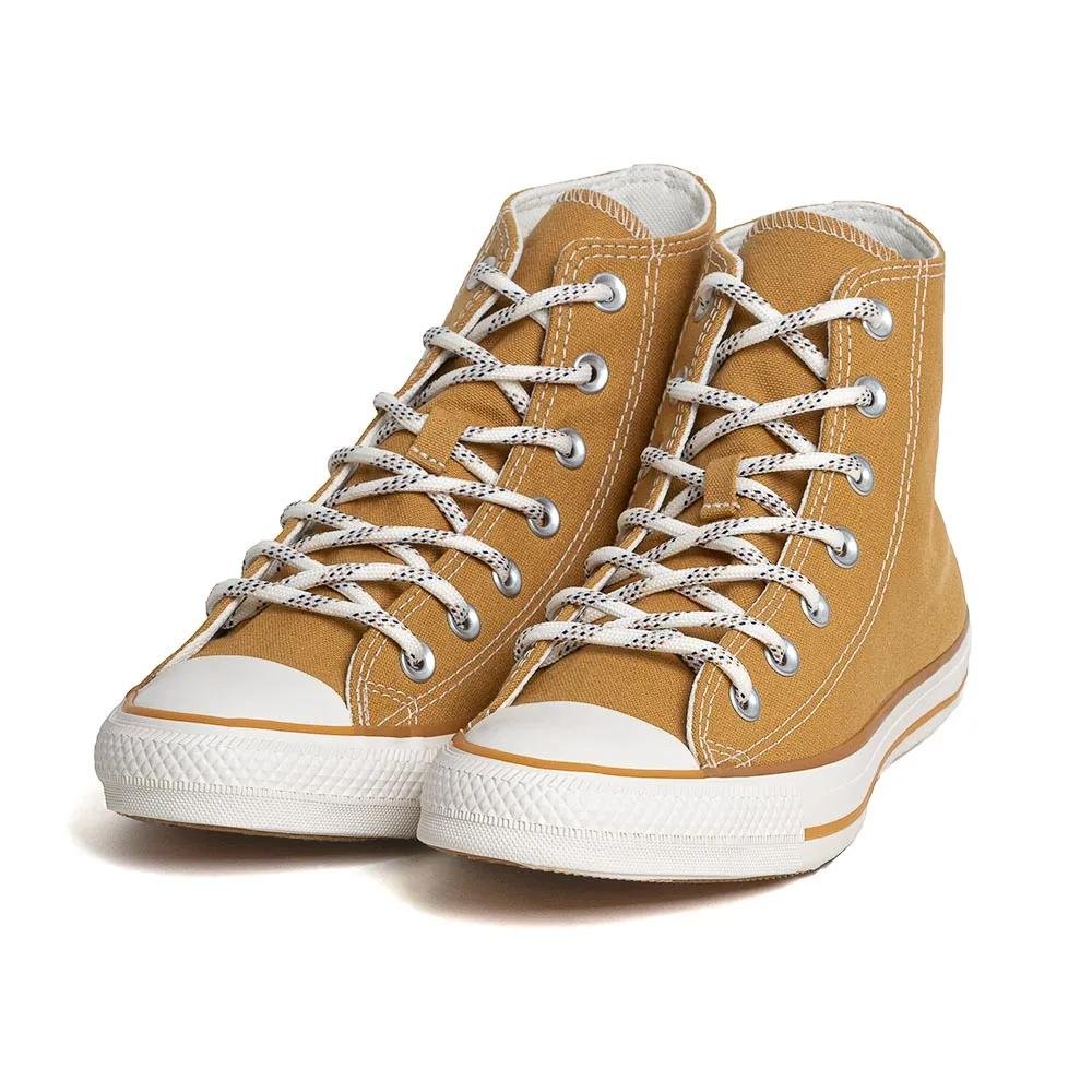 TÊNIS CONVERSE CHUCK TAYLOR CANO ALTO UNISSEX CT2466 Mostarda 3