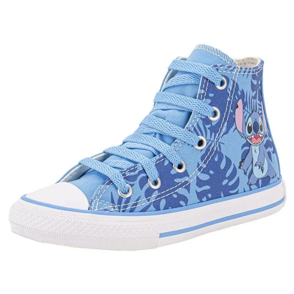 TÊNIS CONVERSE STITCH CANO ALTO INFANTIL CK1298 Azul 3