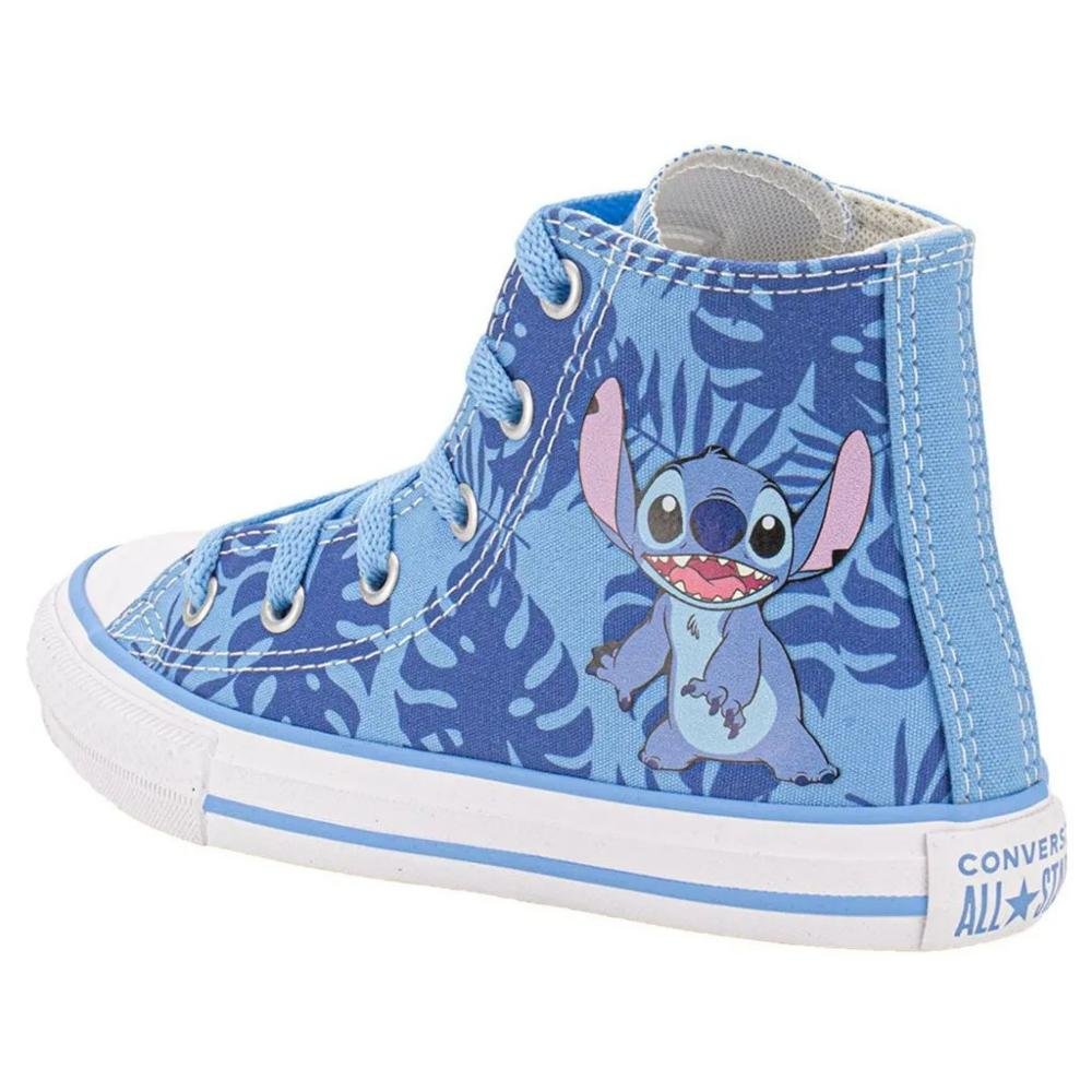 TÊNIS CONVERSE STITCH CANO ALTO INFANTIL CK1298 Azul 4