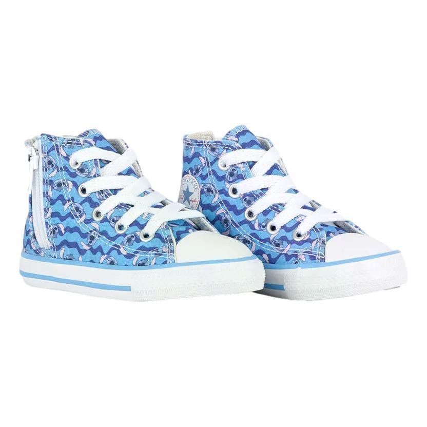 TÊNIS CONVERSE STITCH CANO ALTO BABY UNISSEX CK1300 Azul 2