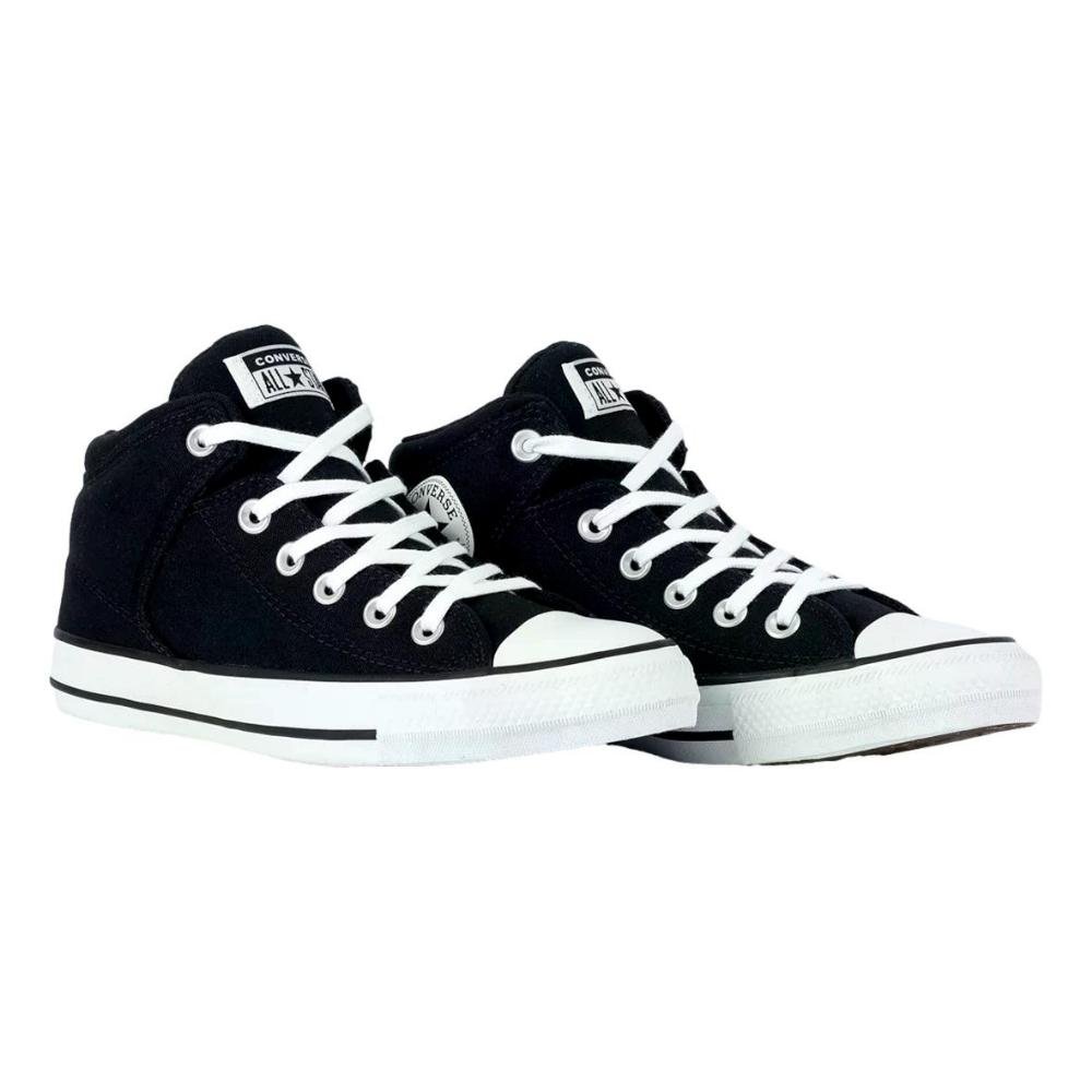 TÊNIS CONVERSE HIGH STREET CANO ALTO CT2762 ORIGINAL Preto/Branco 2