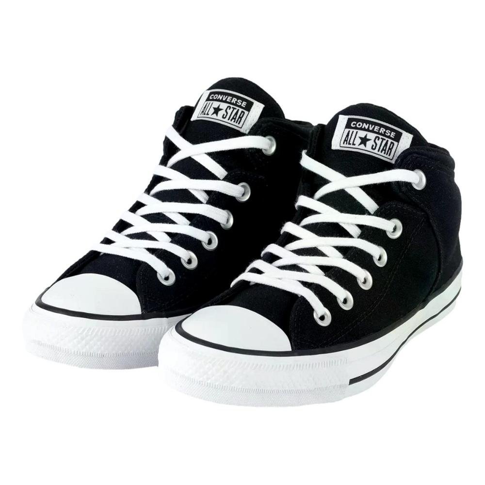 TÊNIS CONVERSE HIGH STREET CANO ALTO CT2762 ORIGINAL Preto/Branco 3