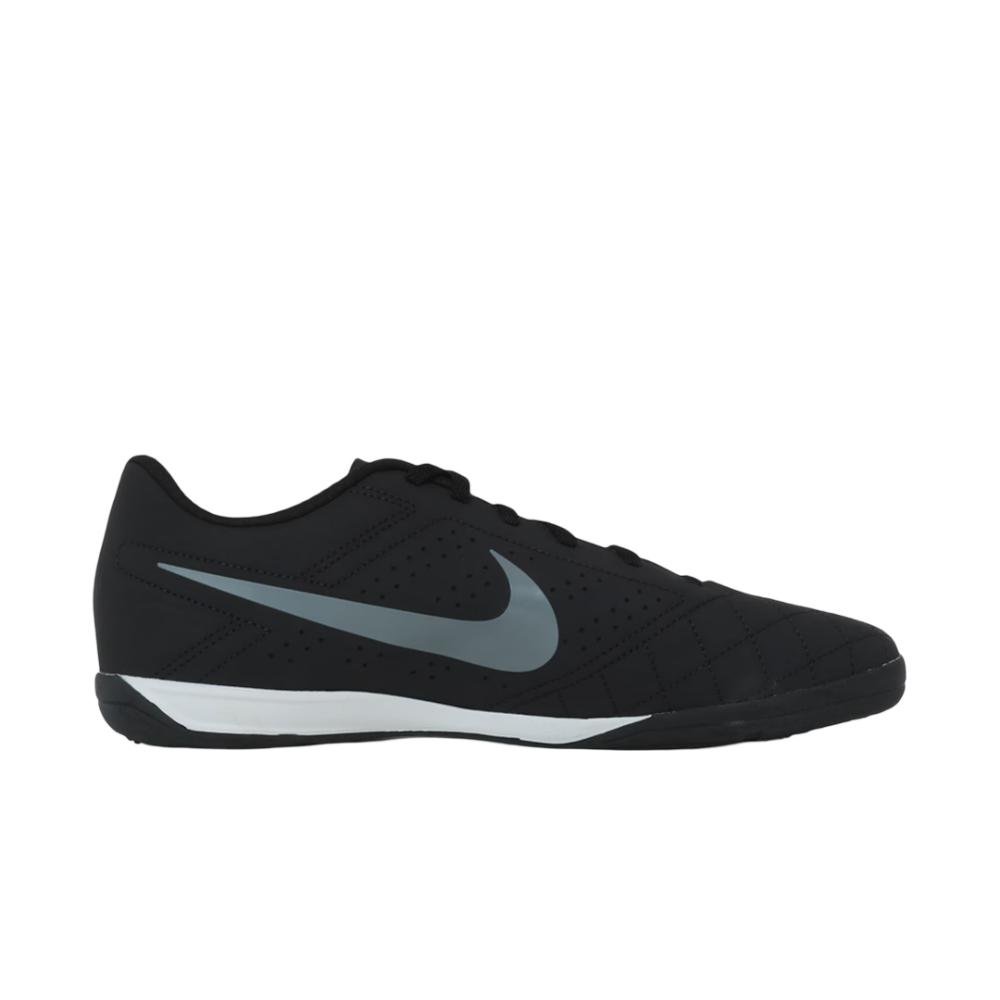 CHUTEIRA NIKE FUTSAL BECO 2 MASCULINA 646433 Preto/Cinza 2