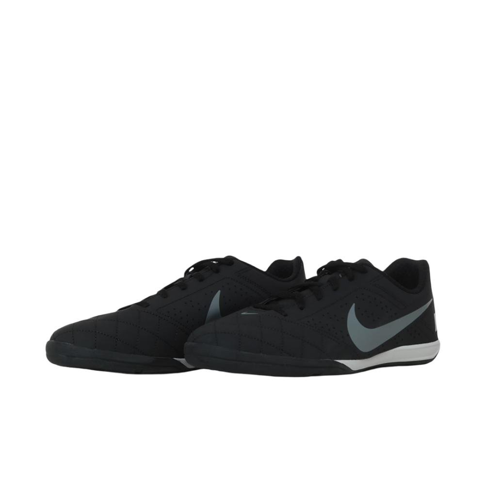 CHUTEIRA NIKE FUTSAL BECO 2 MASCULINA 646433 Preto/Cinza 3