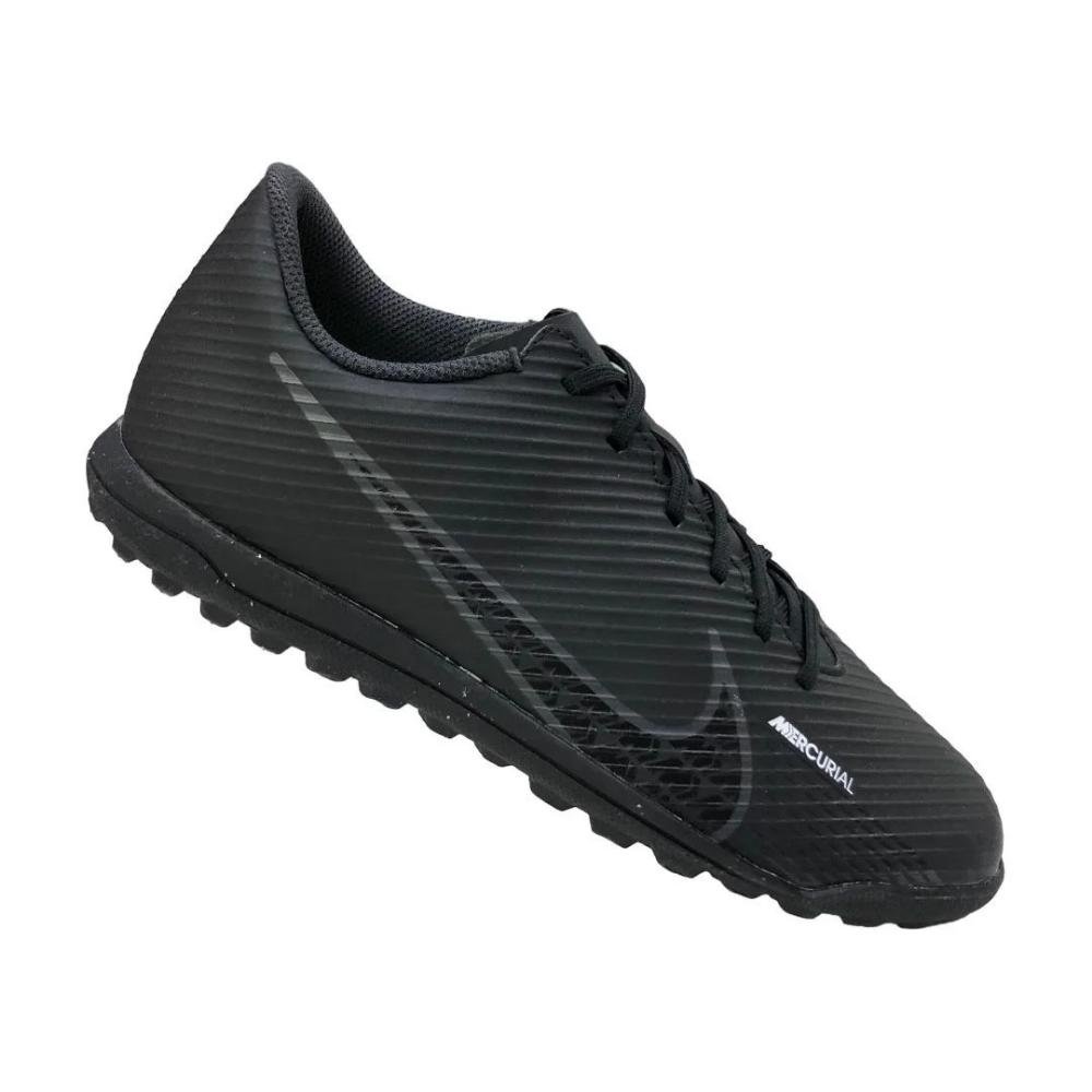 CHUTEIRA NIKE SOCIETY VAPOR 15 MASCULINA DJ5968 Preto 4