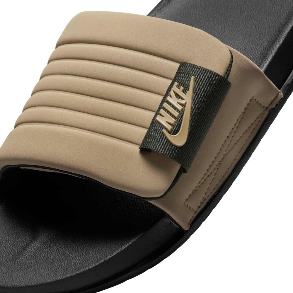 CHINELO NIKE SLIDE MASCULINO OFFCOURT ADJUST DQ9624 Bege 4
