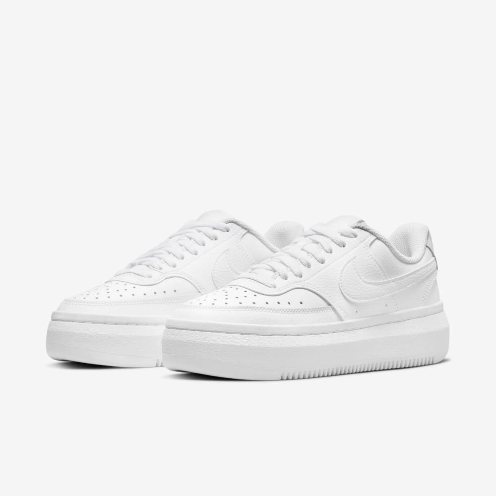 TÊNIS FLATFORM FEMININO NIKE COURT VISION ALTA LTR DM0113 Branco 4