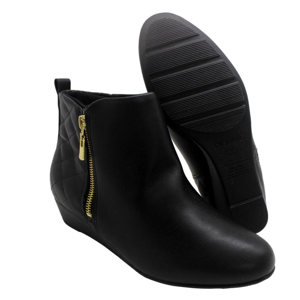 BOTA MODARE FEMININA 7076.102 Preto 5