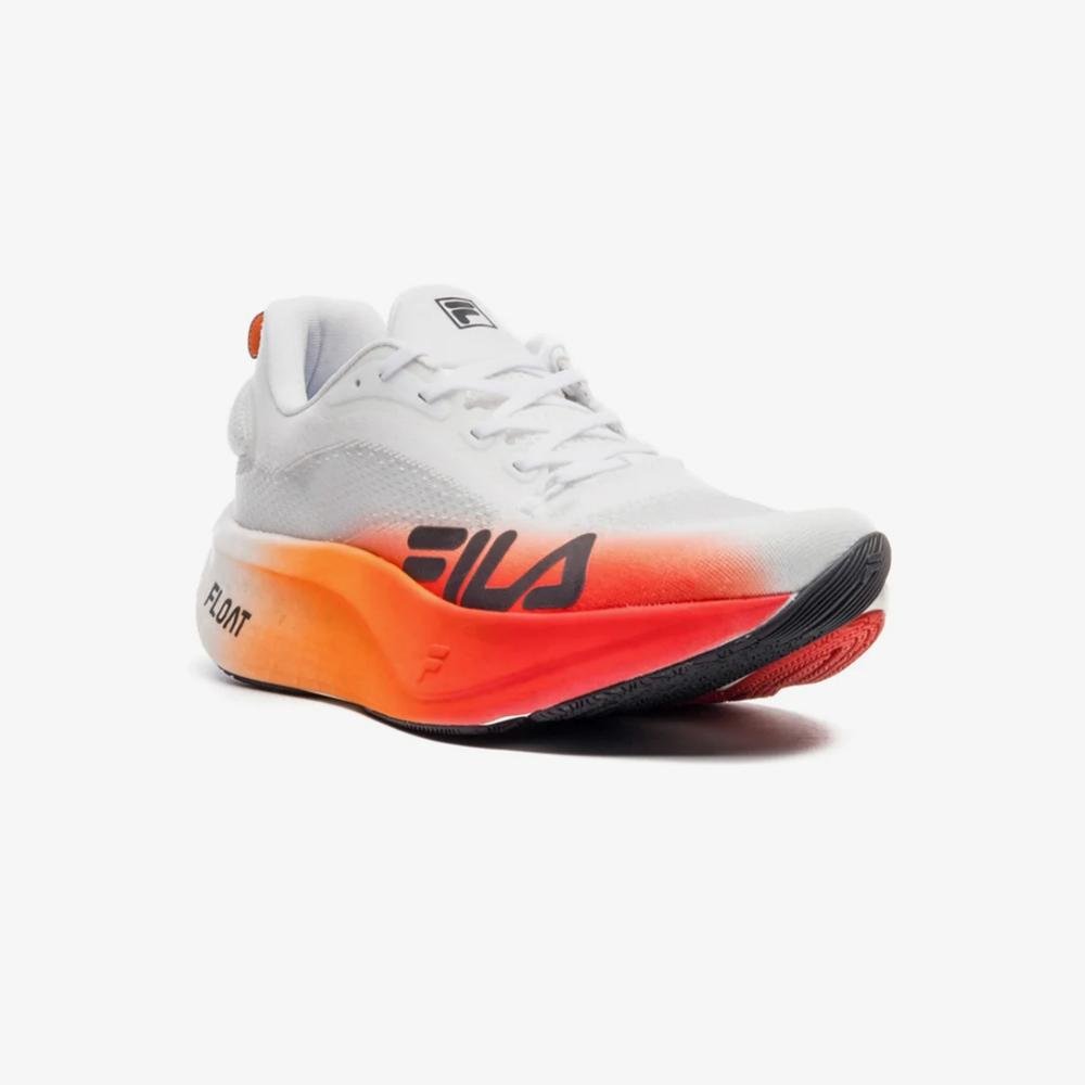 TÊNIS FILA FEMININO FLOAT MAXXI 2 PRO F02R00124 Branco/Laranja/Vermelho 2