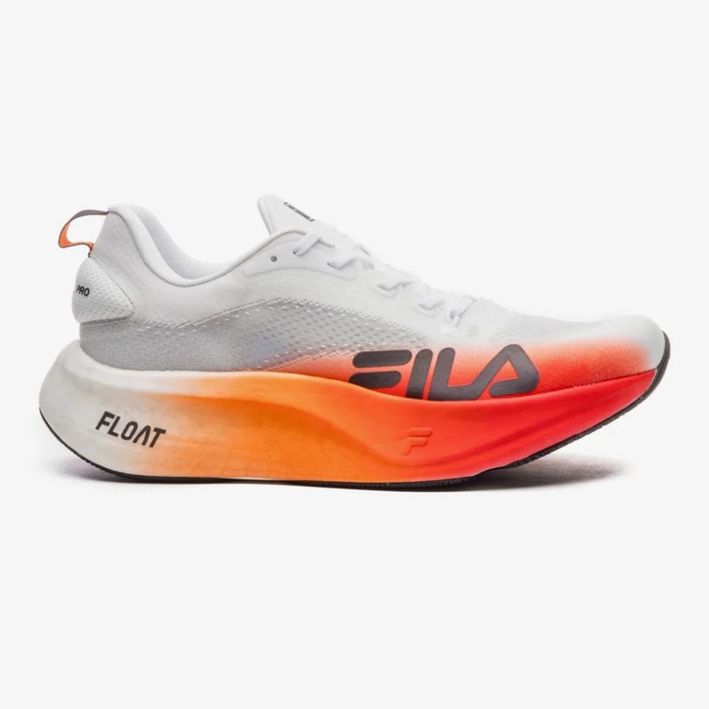 TÊNIS FILA FEMININO FLOAT MAXXI 2 PRO F02R00124 Branco/Laranja/Vermelho 1