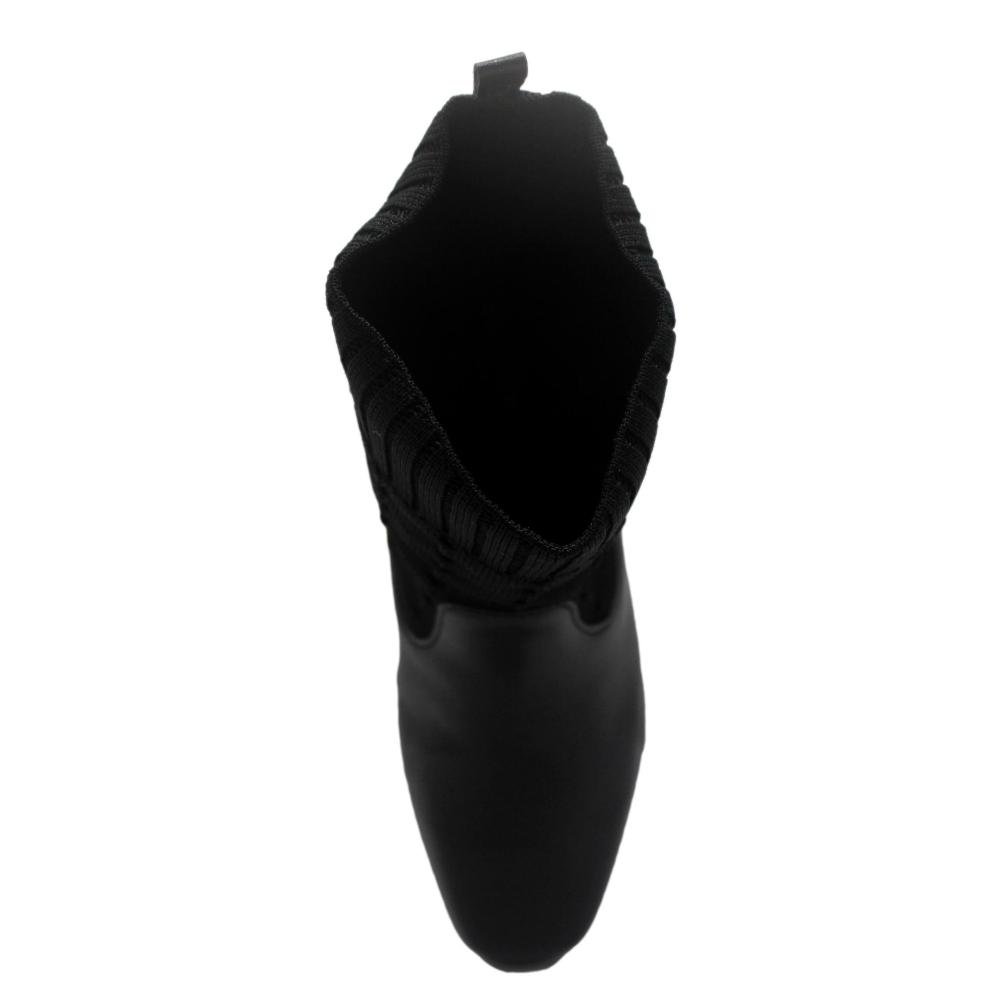 BOTA PICCADILLY FEMININA KNIT 748008 Preto 3