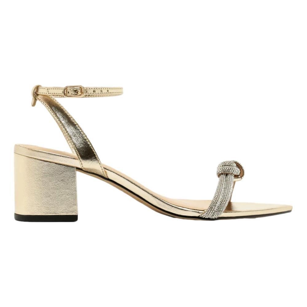 SANDÁLIA AREZZO FEMININA A113380074 Dourado/Cristal 4