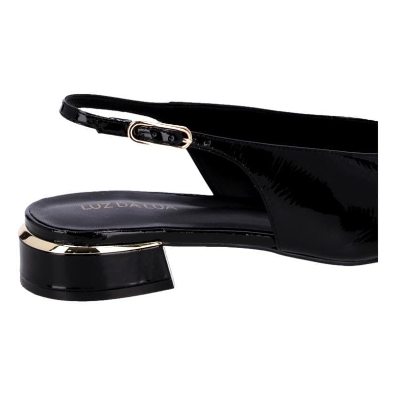 SAPATILHA LUZ DA LUA SLINGBACK FEMININA VERONA 80510017 Preto 4