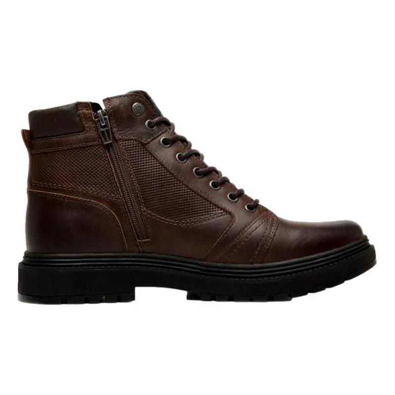 BOTA COURO FREEWAY COTURNO MASCULINO JACK05 Chocolate 2