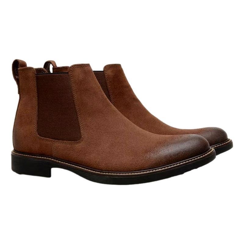 BOTA COURO MASCULINA FREEWAY CHELSEA GARD Marrom 4