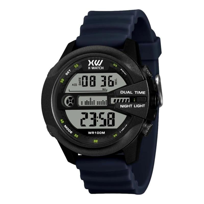 RELÓGIO X-WATCH DIGITAL MASCULINO XMPPD799BXDX Azul/Preto 1