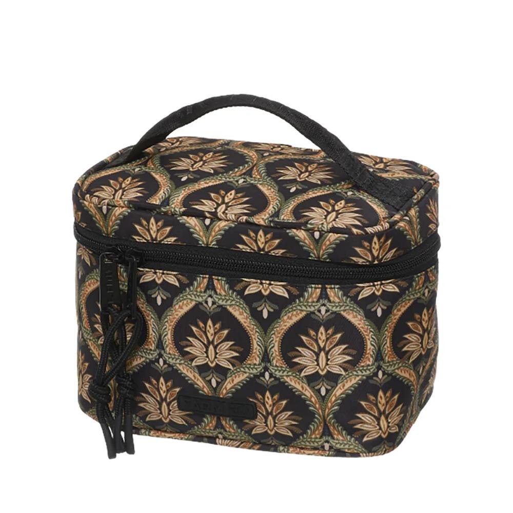 NECESSAIRE FARM ME LEVA JOIA BOHO 78321731 Preto/Verde/Amarelo 1