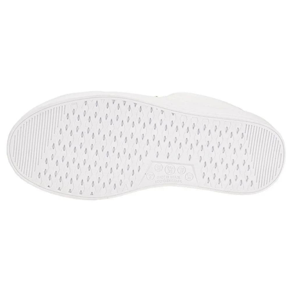 TÊNIS RAMARIM FLATFORM FEMININO 2597121 Branco/Prata 4