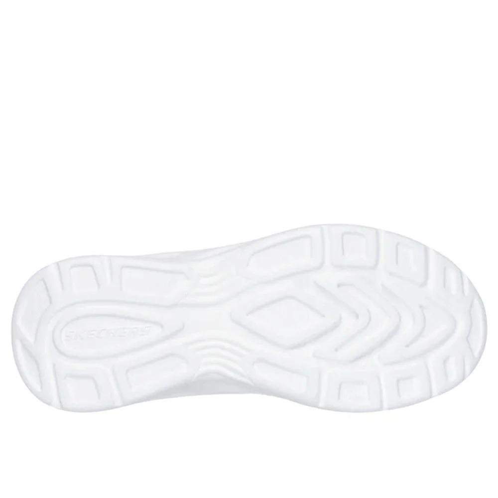 TÊNIS SKECHERS DYNAMATIC NONSTOP SPEED INFANTIL FEMININO 303577L Preto/Branco/Pink 5