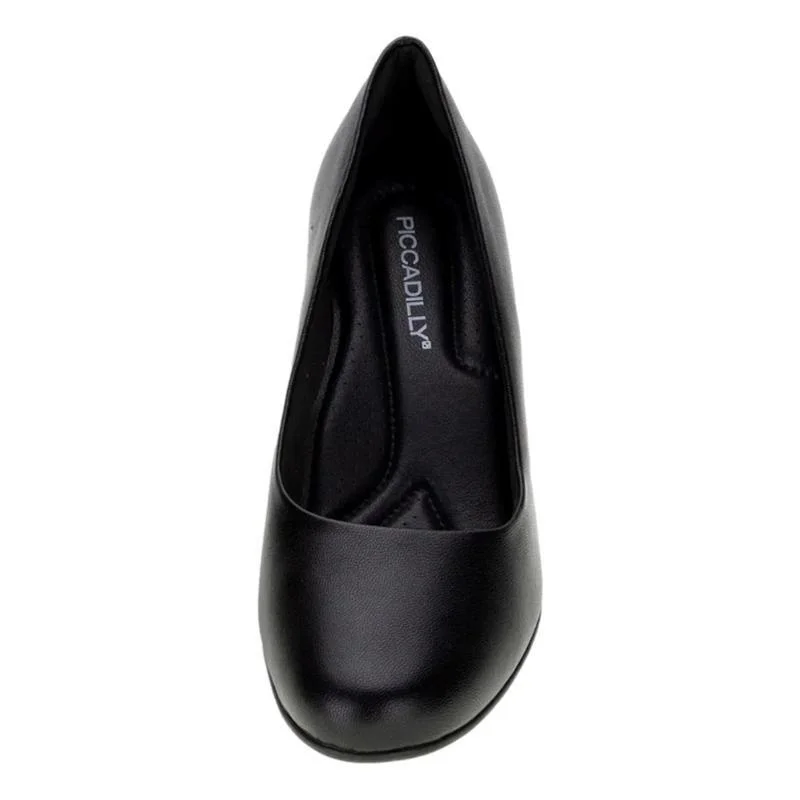 SAPATO PICCADILLY FEMININO 110072 Preto 3