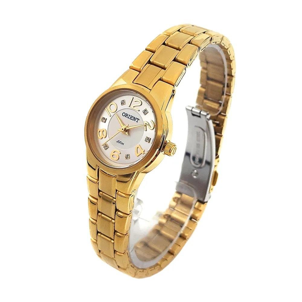 RELÓGIO ORIENT FEMININO FGSS0067S2KX Dourado/Prata 2