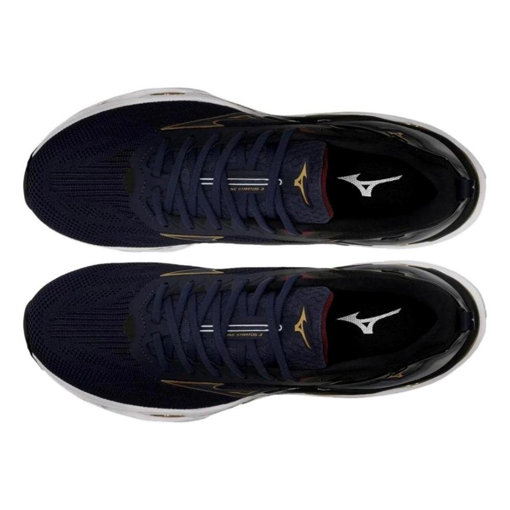 TÊNIS MIZUNO STRATOS 3 MASCULINO 101006006/2 Preto 3