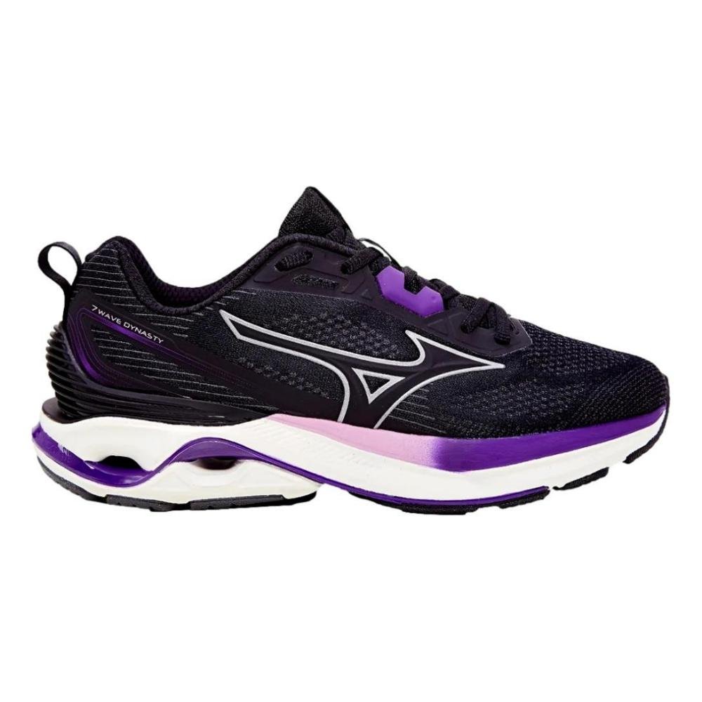 TÊNIS MIZUNO DYNASTY FEMININO 101011011/1 Preto/Roxo