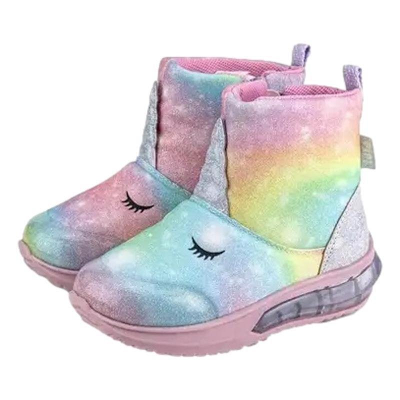 BOTA BIBI SPACE WAVE 3.0 C/LED MENINA 1199070 Multicores 3