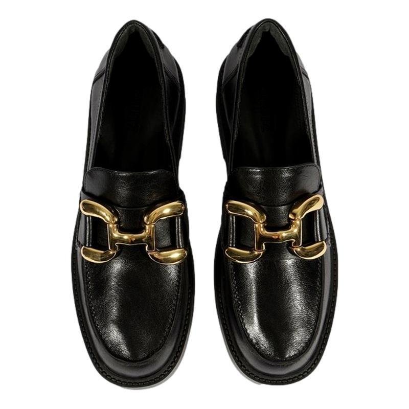 SAPATO SCHUTZ MOCASSIM COURO FEMININO S224020004 Preto 4