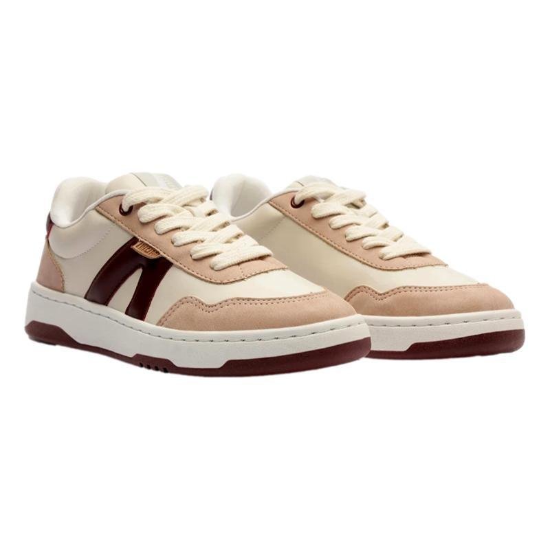TÊNIS ANACAPRI AC1119 NOBUCK FEMININO C306500002 Branco Off/Rosé/Bordô 3