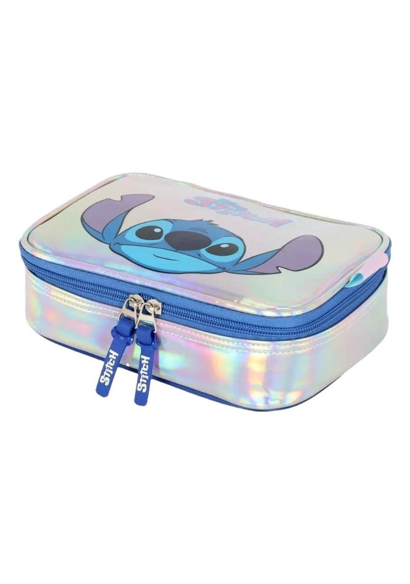 ESTOJO LUXCEL BOX STITCH MENINA EI41684SC Prata 2