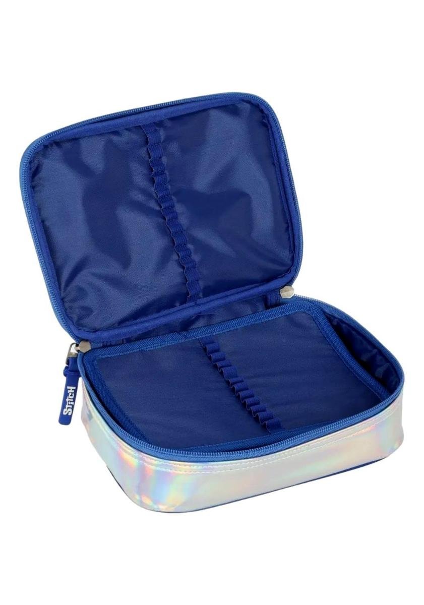 ESTOJO LUXCEL BOX STITCH MENINA EI41684SC Prata 4