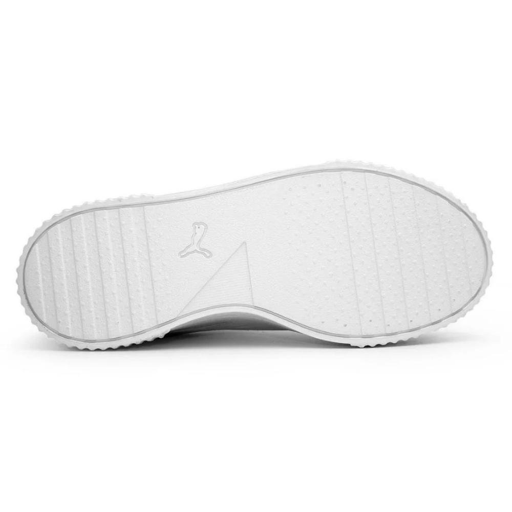 TÊNIS FEMININO PUMA CARINA BOLD BDP 384476 Branco/Preto 5