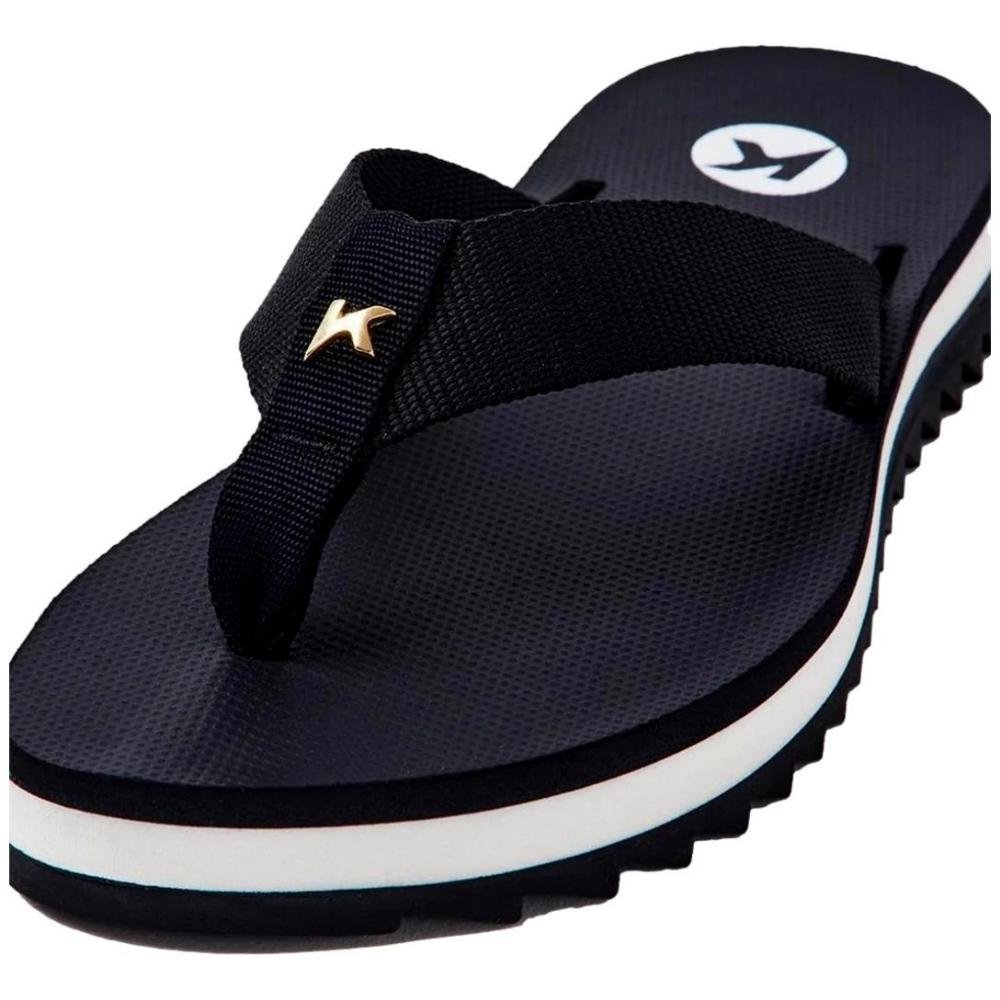 CHINELO KENNER KYRA FEMININO DMQ Preto/Branco 2