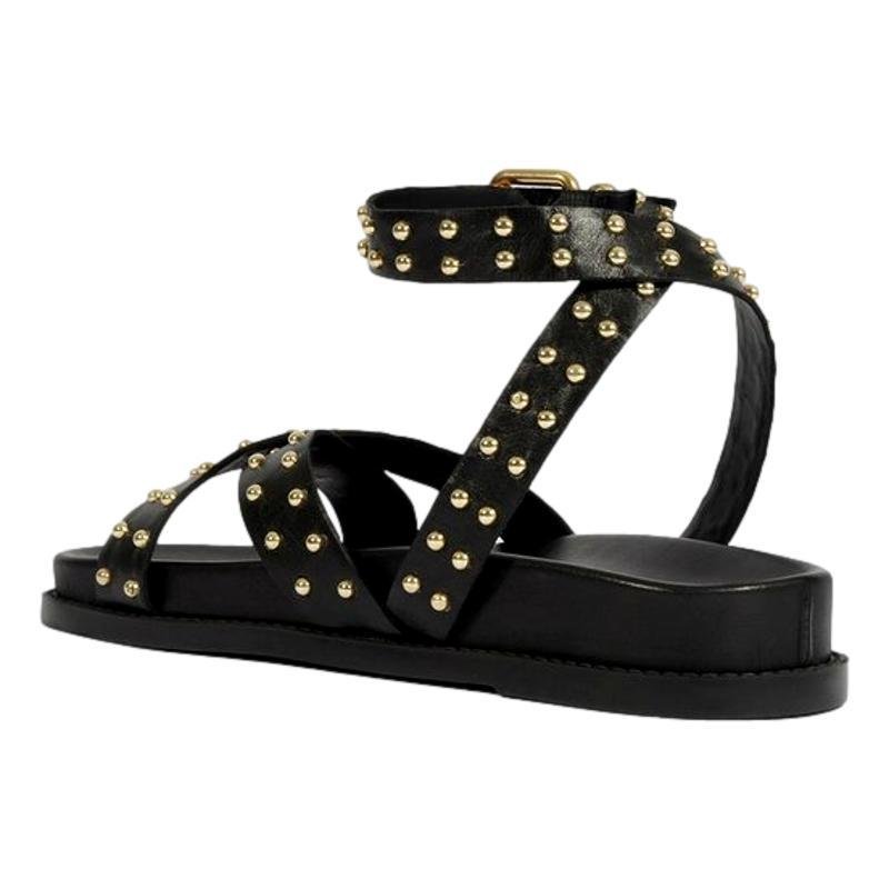 SANDÁLIA PAPETE SCHUTZ COURO FEMININO S215640385 Preto 3