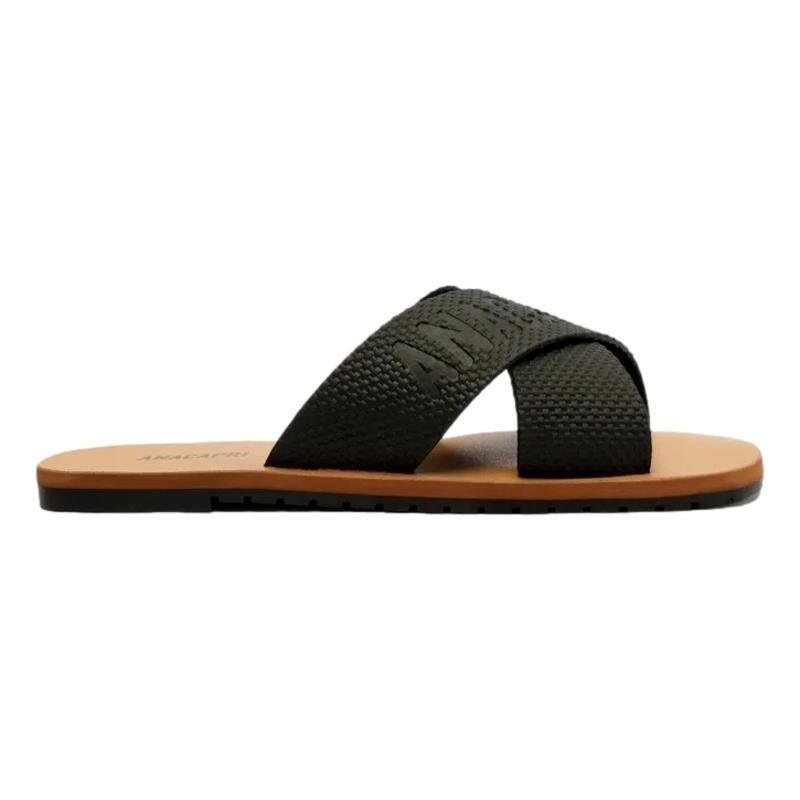 CHINELO ANACAPRI SLIDE TIRAS CRUZADAS FEMININO C303860002