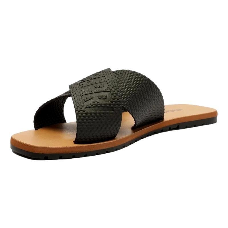 CHINELO ANACAPRI SLIDE TIRAS CRUZADAS FEMININO C303860002 Preto 3