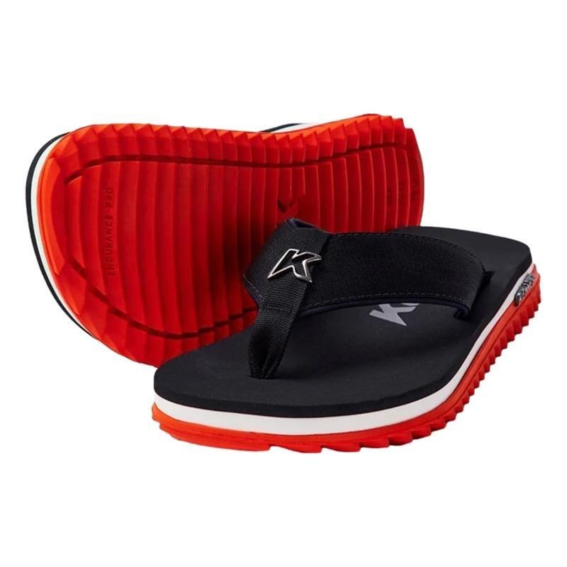 CHINELO KENNER KIVAH LINE MASCULINO DVD Preto/Branco/Laranja 3