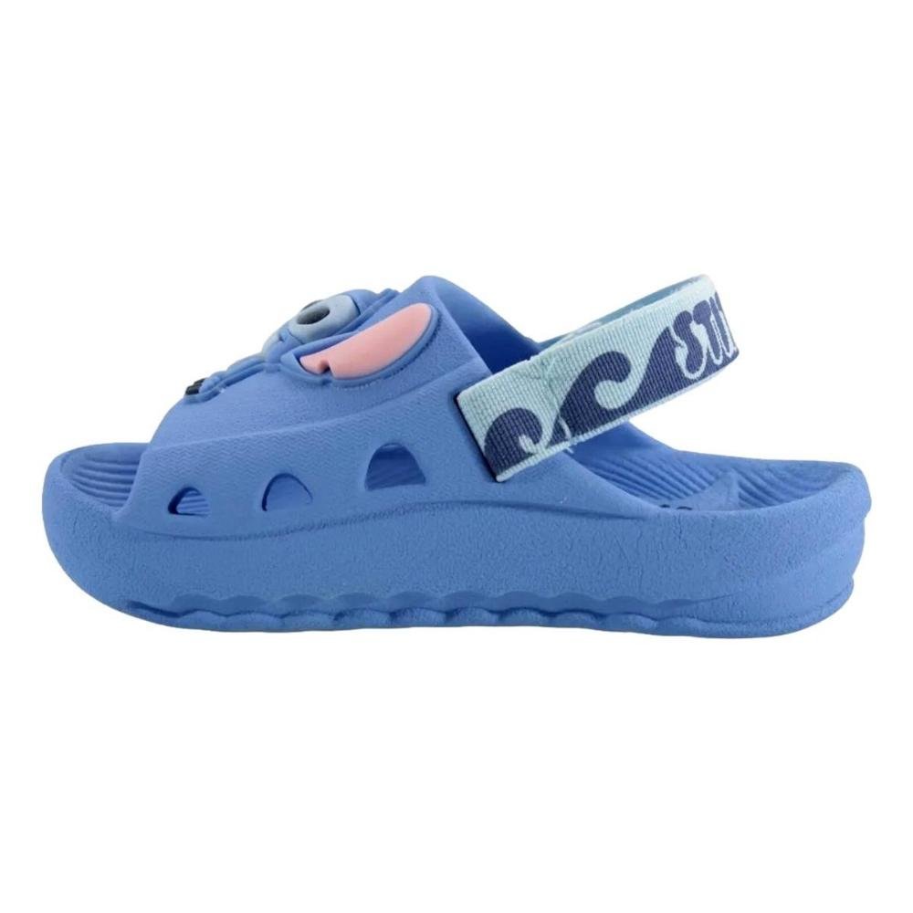 SANDÁLIA STITCH GRENDENE DISNEY QUERIDOS MENINO 22993 Azul 2