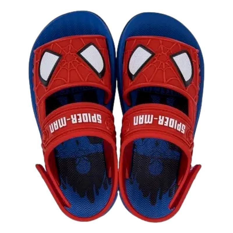 SANDÁLIA HOMEM ARANHA GRENDENE C/FURGAO MENINO 23222 Vermelho 2