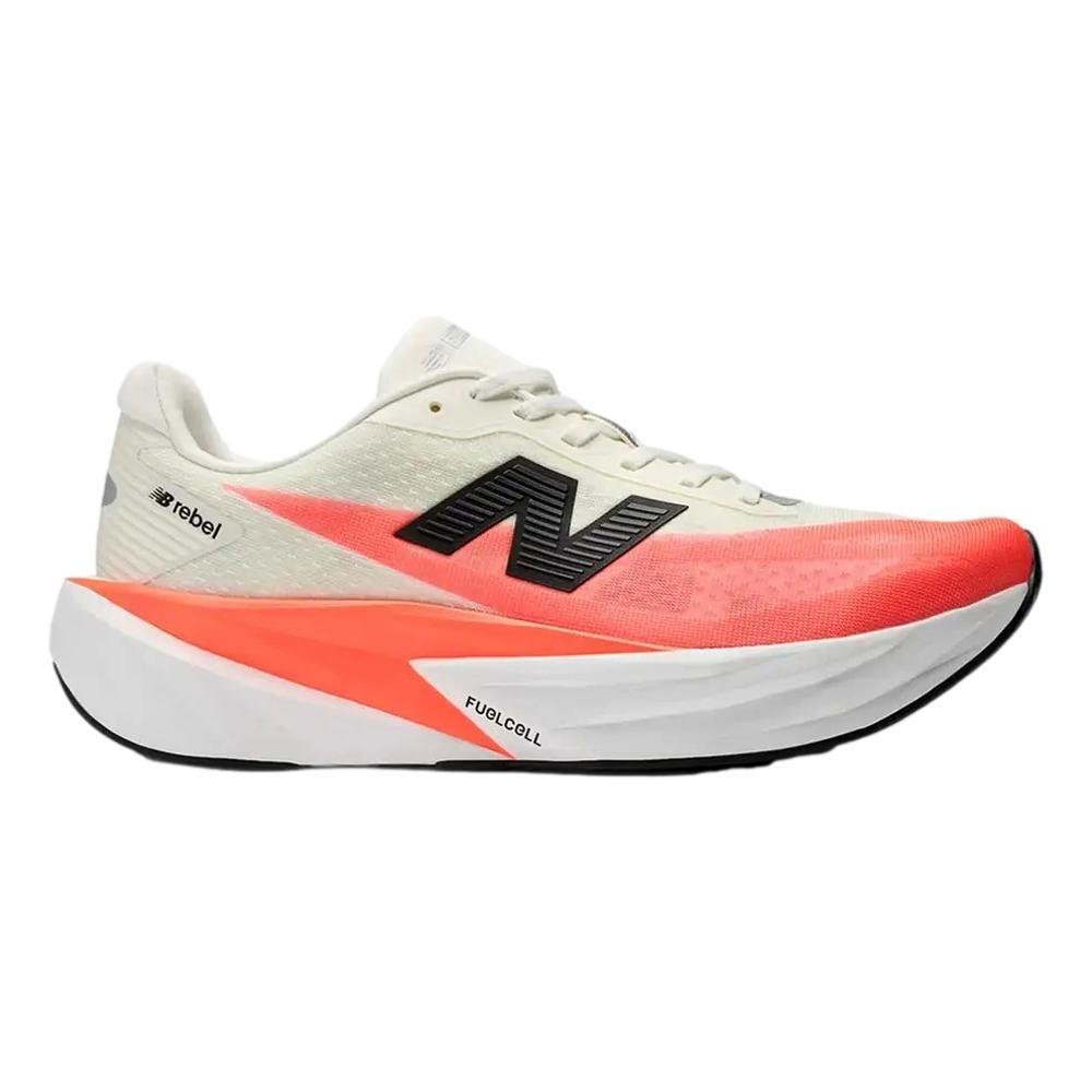 TÊNIS NEW BALANCE FUELCELL REBEL V5 MASCULINO MFCXLV5 Bege/Coral 1