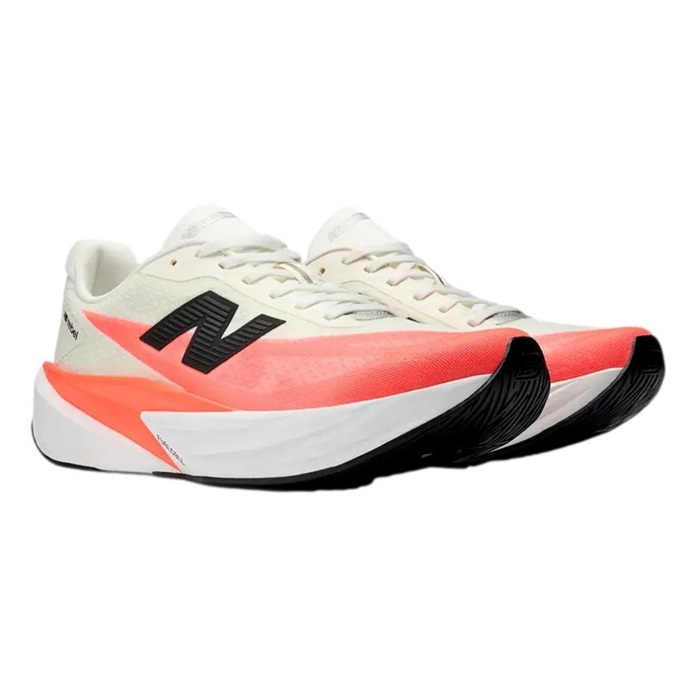 TÊNIS NEW BALANCE FUELCELL REBEL V5 MASCULINO MFCXLV5 Bege/Coral 3