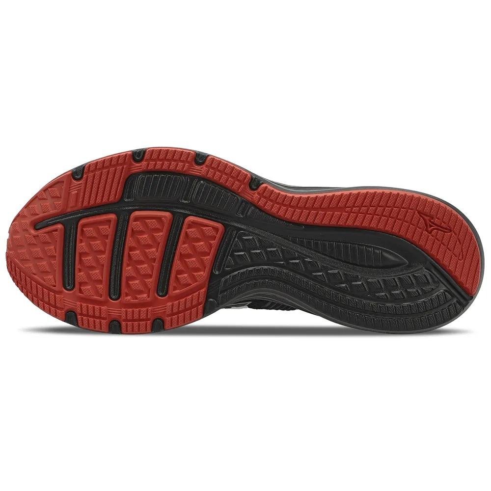 TÊNIS MIZUNO INFANTIL MENINO COOL RIDE 3 JUNIOR 101084084 Preto/Laranja 5