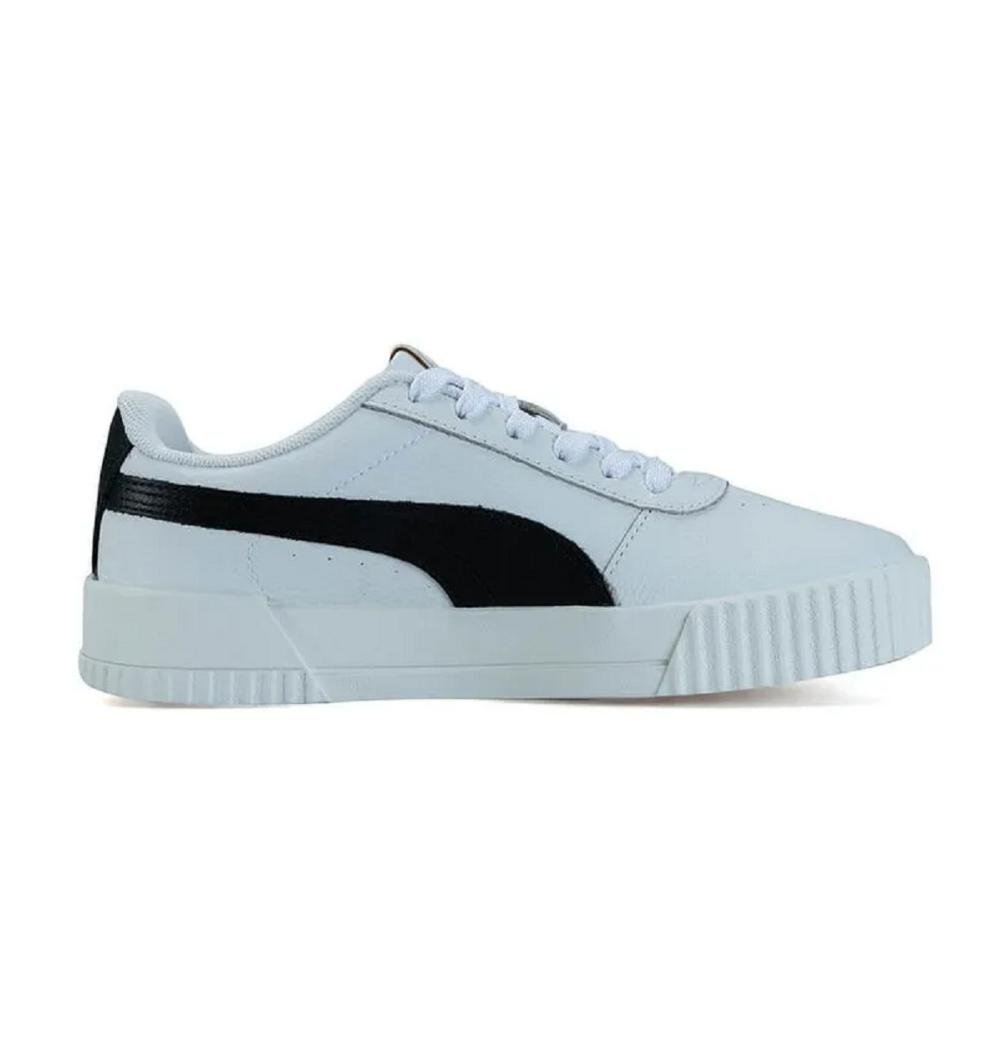 TÊNIS FEMININO PUMA CARINA L 375565 Branco/Preto 2