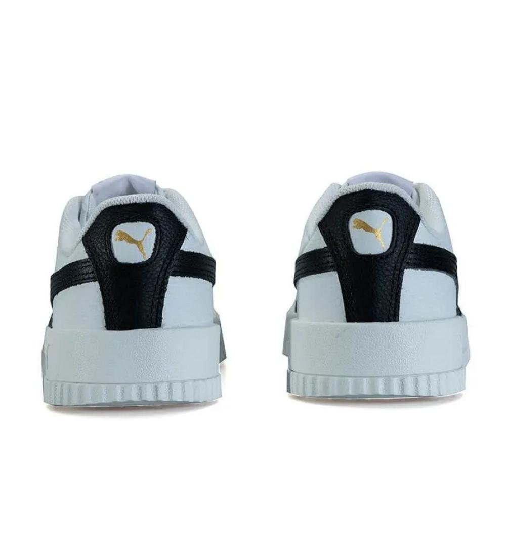 TÊNIS FEMININO PUMA CARINA L 375565 Branco/Preto 5