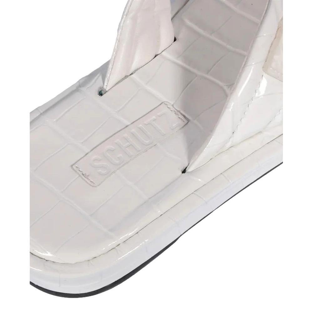 CHINELO SCHUTZ COURO FEMININO ZOE S221290001 Branco 5