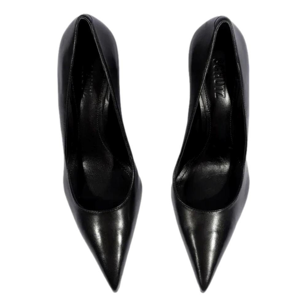 SAPATO SCHUTZ SCARPIN COURO FEMININO S223930001 Preto 4