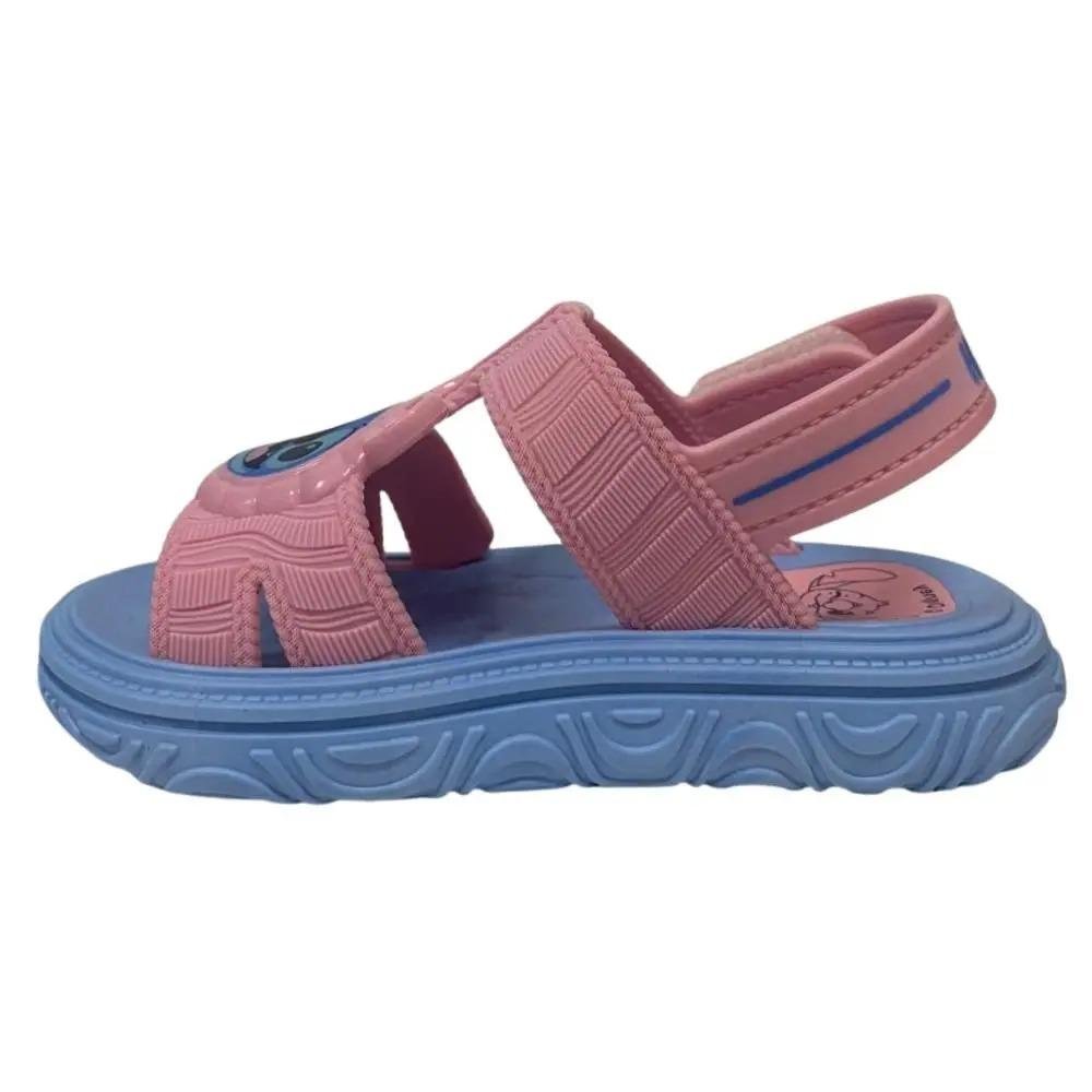 SANDÁLIA STICH DISNEY PUFF BAG C/MOCHILA INFANTIL MENINA 23224 Rosa 2