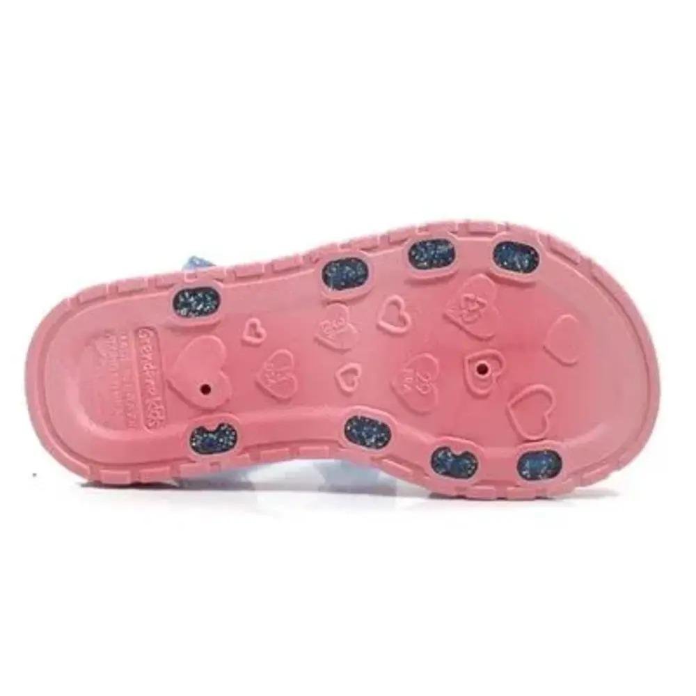 SANDÁLIA STITCH INFANTIL MENINA GRENDENE KIDS DISNEY SWEET BAG 23247 Azul 5